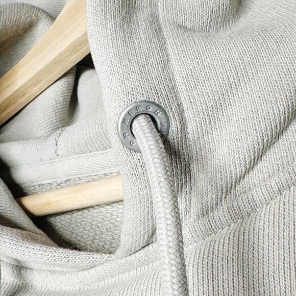 Heron Preston NWT RARE Global Collage Grey Cotton Graphic Hoodie Medium Unisex - Picture 7 of 16